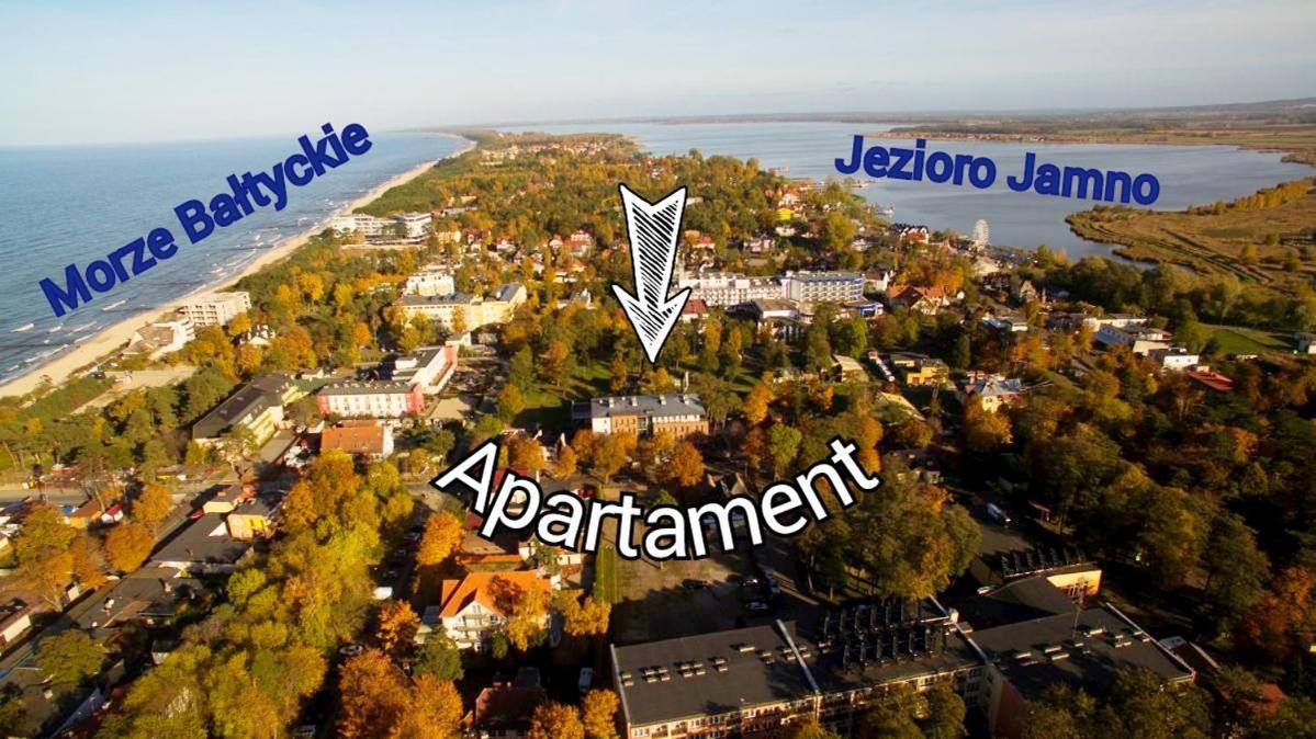 Apartament Planeta Mielno - Centrum, 2 Minuty Od Plazy ! ! ! Exteriör bild